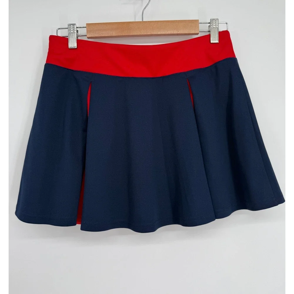 NFL New England Patriots Girls Sz XL 16 Cheerleader Set Tank Top & Pleated Skirt